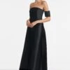 Agyness Gown - Black -Sachin and Babi US AGYNESS GOWN BLACK FRONT 1