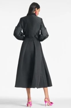 Astor Top - Black -Sachin and Babi US ASTORTOP LEIGHTONSKIRT BLACK BACK