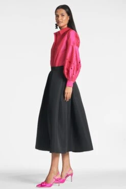 Astor Top - Fuchsia -Sachin and Babi US ASTORTOP LEIGHTONSKIRT FUCHSIA SIDE2 1