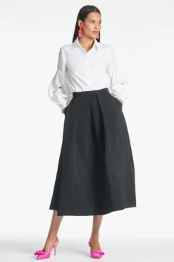 Astor Top - White -Sachin and Babi US ASTORTOP LEIGHTONSKIRT WHITE FRONT
