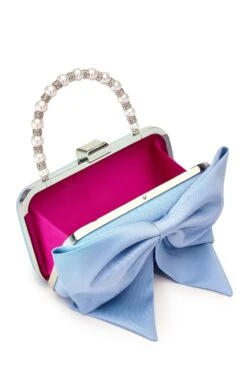 Bubbly Bag - Glacial Blue -Sachin and Babi US BAG BUBBLY GLACIALBLUE OPEN