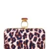 On The Rocks Clutch - Big Cat -Sachin and Babi US BAG ONTHEROCKSCLUTCH LEOPARD FRONT