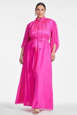 Beatrix Gown - Fuchsia 17 Beatrix Gown - Fuchsia -Sachin and Babi US BEATRIXGOWN FUCHSIA FRONT4