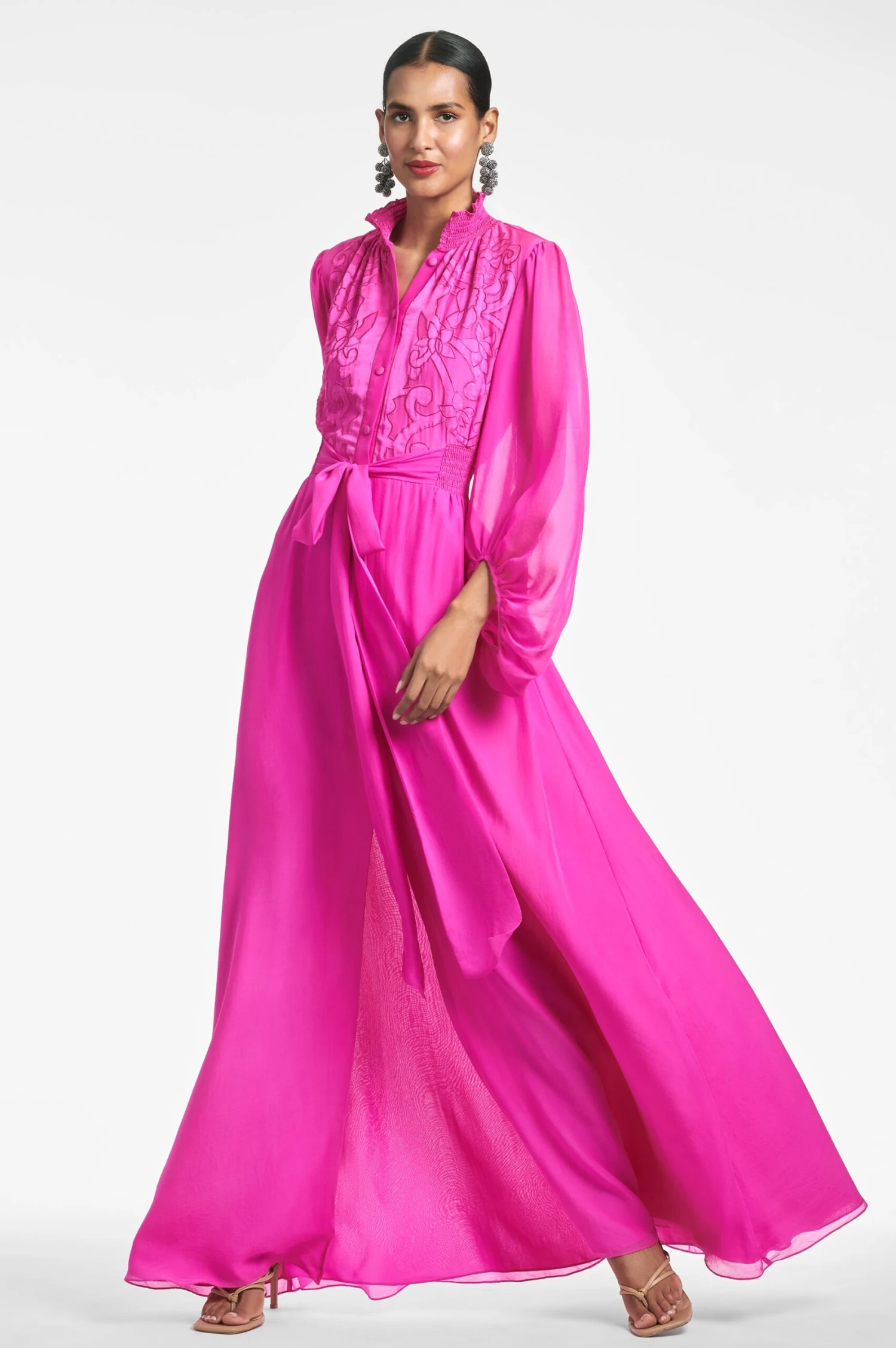 Beatrix Gown - Fuchsia 3 Beatrix Gown - Fuchsia