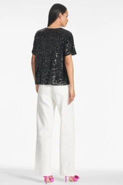 Bette Top - Black -Sachin and Babi US BETTETOP BLACK BACK2