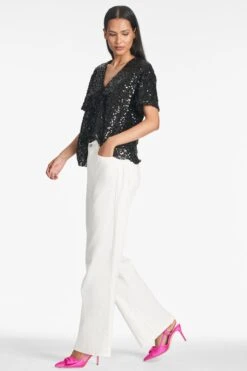 Bette Top - Black -Sachin and Babi US BETTETOP BLACK SIDE