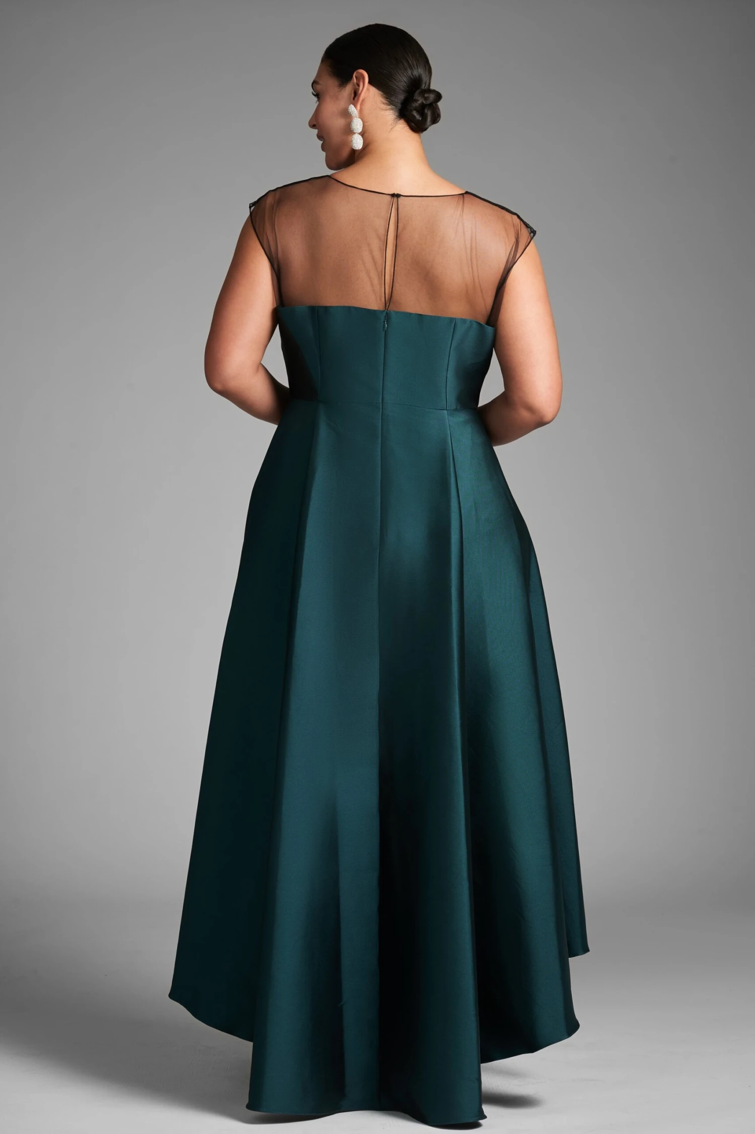 Blakely Gown - Forest Green 7 Blakely Gown - Forest Green - Image 5
