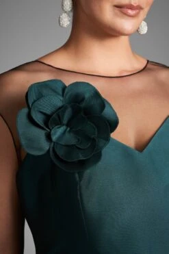 Blakely Gown - Forest Green 16 Blakely Gown - Forest Green -Sachin and Babi US BLAKELYGOWN FORESTGREEN FRONT2