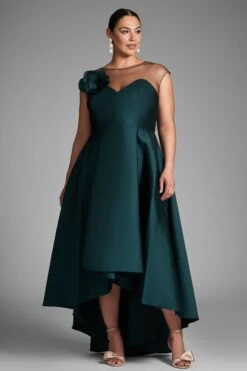 Blakely Gown - Forest Green 18 Blakely Gown - Forest Green -Sachin and Babi US BLAKELYGOWN FORESTGREEN FRONT8