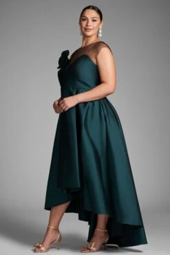 Blakely Gown - Forest Green 19 Blakely Gown - Forest Green -Sachin and Babi US BLAKELYGOWN FORESTGREEN SIDE2