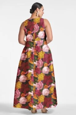 Brooke Gown - Bella Bouquet -Sachin and Babi US BROOKEGOWN BELLABOUQUET BACK5