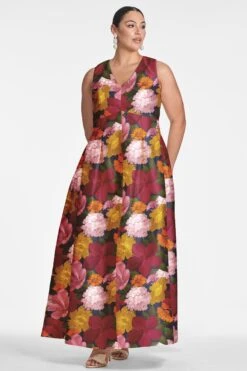 Brooke Gown - Bella Bouquet -Sachin and Babi US BROOKEGOWN BELLABOUQUET FRONT8