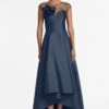 Blakely Gown - Navy -Sachin and Babi US BlakelyGown Navy Front