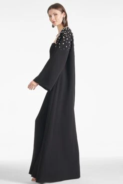 Calliope Coat - Black -Sachin and Babi US CALLIOPECOAT BLACK SIDE