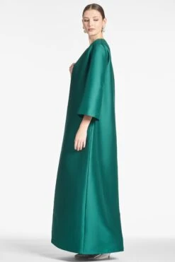 Calliope Coat - Emerald -Sachin and Babi US CALLIOPECOAT EMERALD SIDE