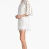 Capri Dress - White 2 Capri Dress - White -Sachin and Babi US CAPRIDRESS WHITE SIDE2