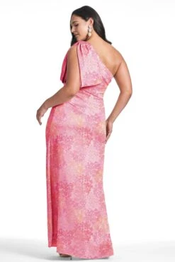 Chelsea Gown - Pastel Sunset Hydrangea -Sachin and Babi US CHELSEAGOWN SUNSETHYDRANGEA BACK12 21c7a9cd cc01 4521 9229 3c31bf03900a