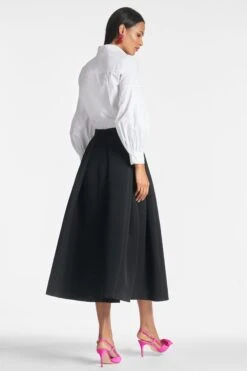 Elizabeth Top - White -Sachin and Babi US ELIZABETHTOP LEIGHTONSKIRT WHITE BACK