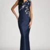 EMBELLISHED OLIVIA GOWN - NIGHT SKY -Sachin and Babi US E COM 308