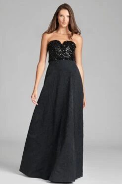 Lillian Gown - Black -Sachin and Babi US E COM 362