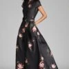 Marta Gown - Noir Blossom -Sachin and Babi US E COM 425