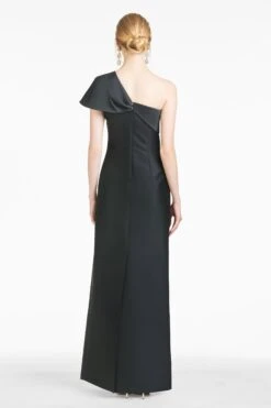 Ines Gown - Black -Sachin and Babi US F18G18 001 INESGOWN BLACK BACK