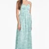 Sienna Gown - Sage Painted Floral -Sachin and Babi US F241D52 329