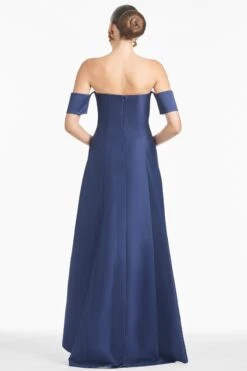 Agyness Gown - Night Sky -Sachin and Babi US F241G45 410 4