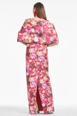 The Hug Shawl - Deep Pink Dahlia -Sachin and Babi US F241J05 695 3