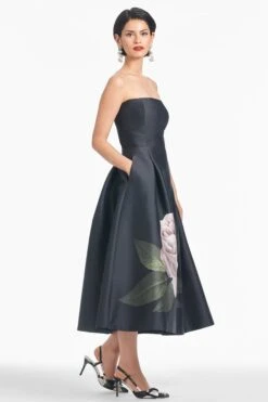 SHAY DRESS - BLOOMING ROSE -Sachin and Babi US F242D41 004 3