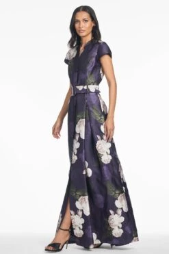 Marta Gown - Twilight Blooms -Sachin and Babi US F243G19 516 4 1d26891f 3491 4ec5 beb4 16016d9270d1