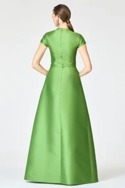 EMBELLISHED MARNI GOWN - TSAVORITE -Sachin and Babi US F251G62 311 4