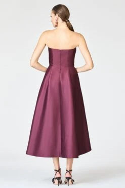 SHAY DRESS - BORDEAUX ESPERANCE -Sachin and Babi US F252D07 603 7