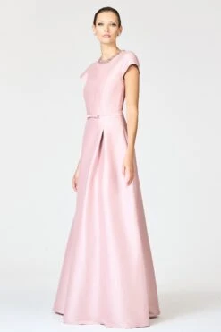 EMBELLISHED BLYTHE GOWN - ROSE QUARTZ -Sachin and Babi US F252G09 680 5