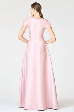 EMBELLISHED BLYTHE GOWN - ROSE QUARTZ -Sachin and Babi US F252G09 680 6