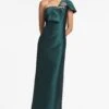 Ines Gown - Forest Green -Sachin and Babi US INESGOWN FORESTGREEN FRONT2