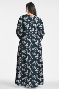 Jenny Gown - Navy Venetia Petal -Sachin and Babi US JENNYGOWN NAVYVENETIAPETALS BACK3 e2e19483 0f1f 4d29 8371 01ef3c7063a3