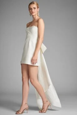 Kaia Dress - Ivory -Sachin and Babi US KAIADRESS IVORY SIDE1