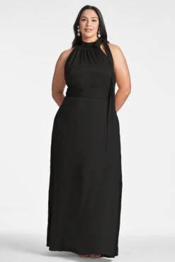Kayla Gown - Black -Sachin and Babi US KAYLAGOWN BLACK FRONT2 caa7343b ea5d 4dd2 a139 4ed75acf2e1d