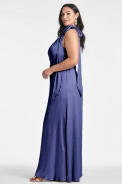 Kayla Gown - Deep Cobalt 12 Kayla Gown - Deep Cobalt -Sachin and Babi US KAYLAGOWN DEEPCOBALT SIDE5
