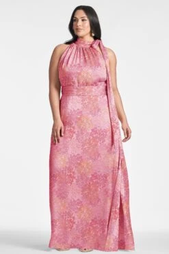 Kayla Gown - Pastel Sunset Hydrangea -Sachin and Babi US KAYLAGOWN SUNSETHYDRANGEA FRONT9 d89166a5 e7a0 4b9a 9809 f06b3e7a2918