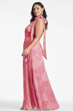 Kayla Gown - Pastel Sunset Hydrangea -Sachin and Babi US KAYLAGOWN SUNSETHYDRANGEA SIDE6 ea358dbb 2004 4ceb b027 fd7f17da851a