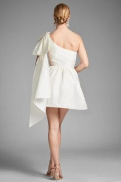 Kelsi Dress - Ivory -Sachin and Babi US KELSIDRESS IVORY BACK2