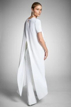 Katya Top - Ivory -Sachin and Babi US KatyaTop WhitleyPant Ivory Back3