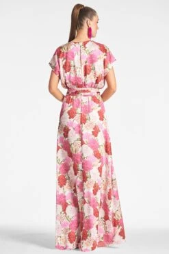 Leah Gown - Campo Di Fiore -Sachin and Babi US LEAHGOWN CAMPODIFIORE BACK