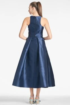 Lexie Top - Navy -Sachin and Babi US LEXIETOP LEIGHTONSKIRT NAVY BACK feced9d3 206e 4fbc bdd2 918bc1206df8