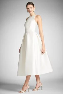 Leighton Skirt - Off White - Mikado -Sachin and Babi US LEXIETOP LEIGHTONSKIRT OFFWHITE SIDE 9e9b578f 8a61 491e b72b c70d2ee3bb69