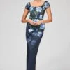 EMBELLISHED GRACE GOWN - NIGHT SKY PRIMA GARDEN -Sachin and Babi US LOOK 21 014