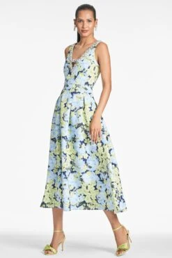 Millie Dress - Garden Club -Sachin and Babi US MILLIEDRESS GARDENCLUB FRONT2