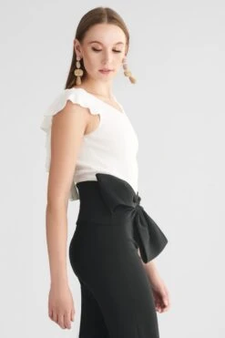 Paige Knit - Ivory -Sachin and Babi US R21K01 SIDE